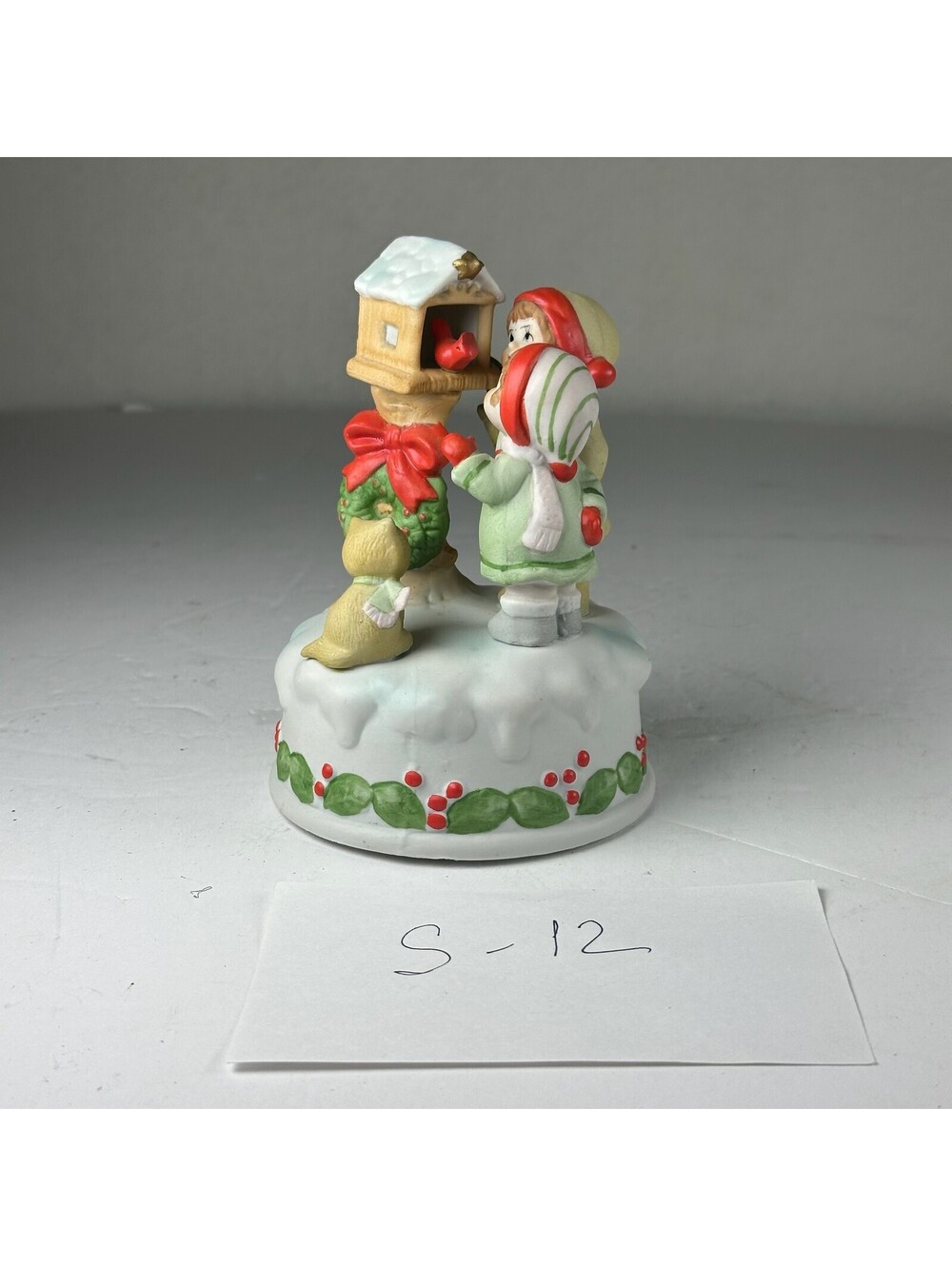 Vintage Christmas Around the World Musical Figurine Children & Friends S-12